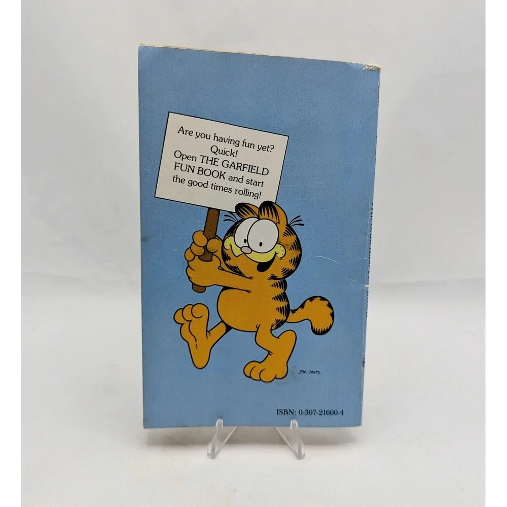 1989 The Garfield Fun Book Scholastic Activity Book